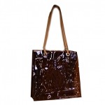 75. Elle Brown Transparent Bag