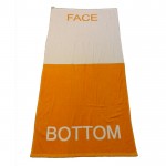 1. Gillette Bath Towel - Orange