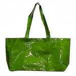30. Glossy Green Tote Bag