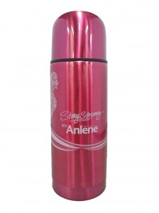 1. Anlene Flask Red - Front