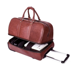 LMS - Leather Travel Bag