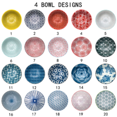 CCZC 4 BOWL DESIGNS